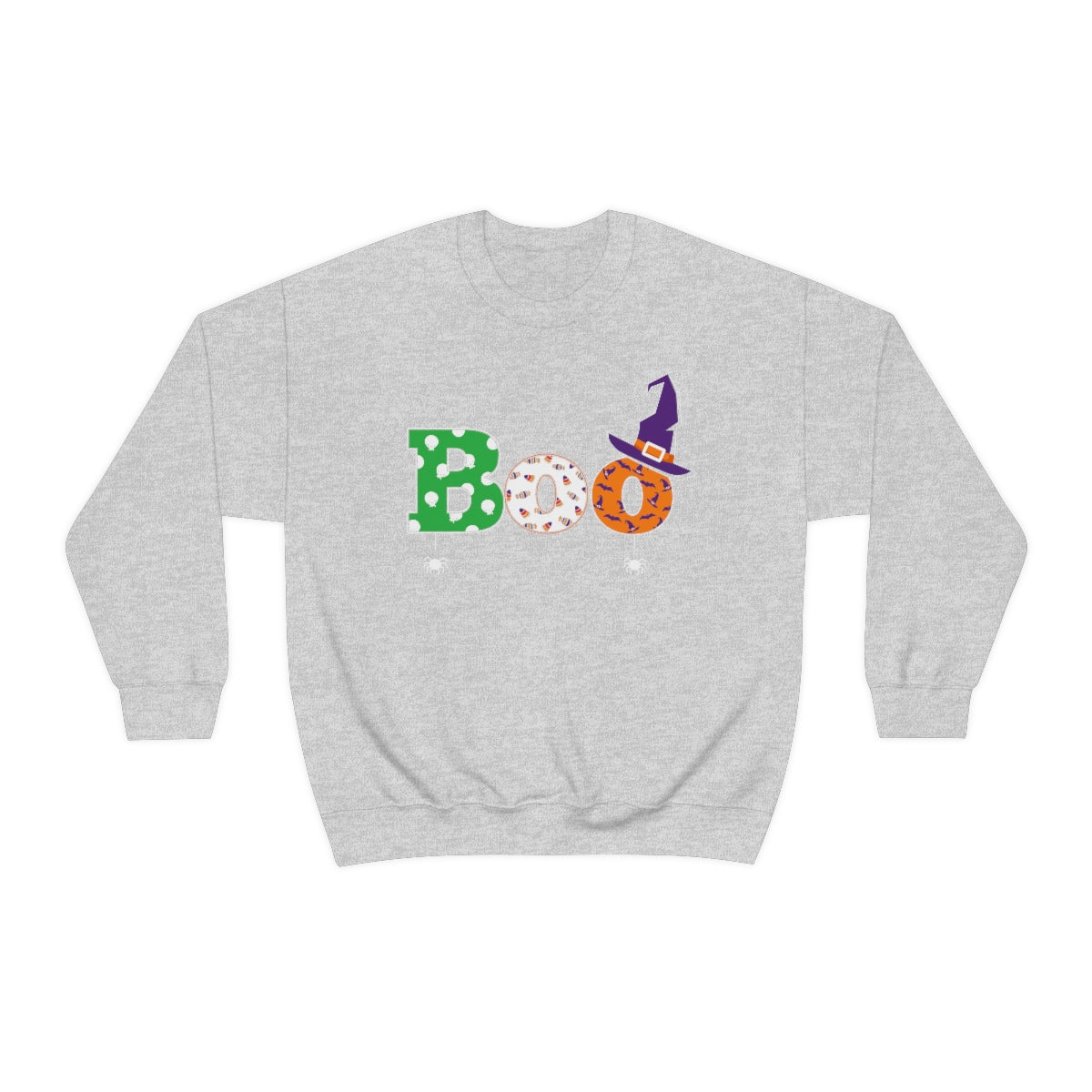 BOO Print Sweatshirt for Fall