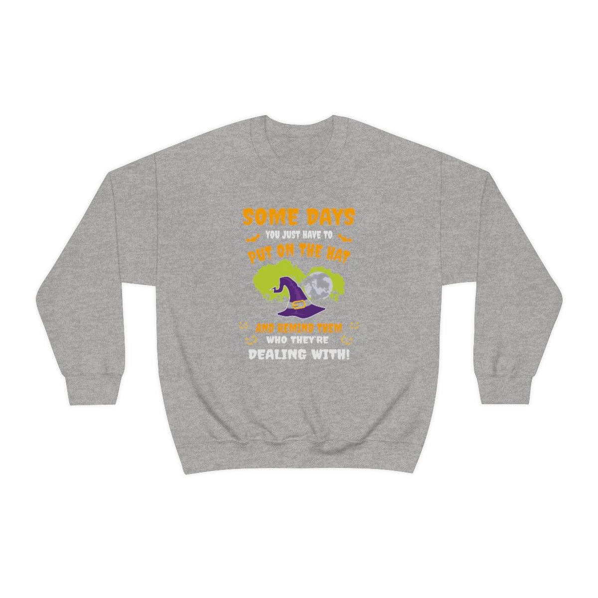 Somedays Punt on the Hat Sweatshirt Print for Halloween