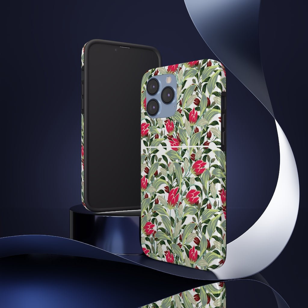 Beautiful Tulips Tough Phone Case - Super-Cute & Impact Resistant for iPhones & Samsung - We Love Your Gift