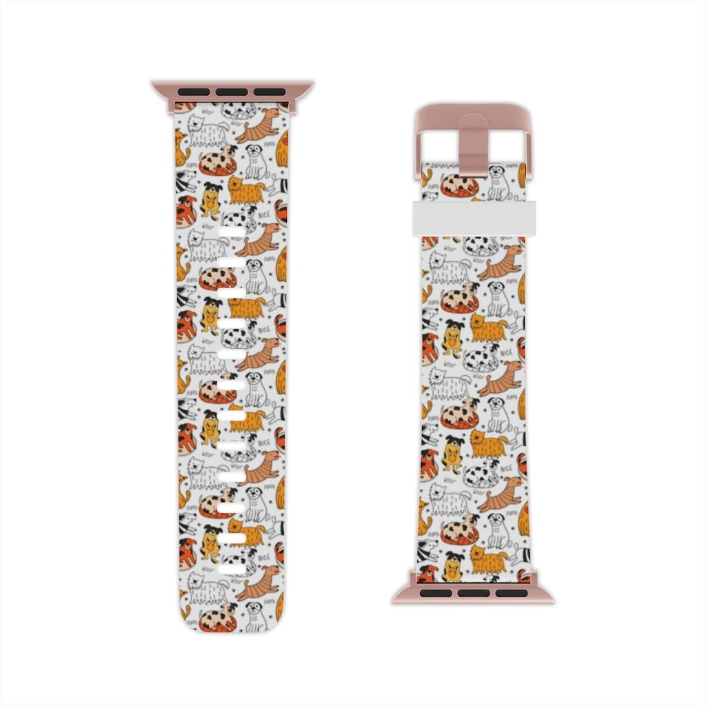 Colorful Dogs Apple Watch Band - We Love Your Gift