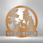 Custom Outdoor Lover Metal Sign - Perfect for Hunters, Outdoorsmen, and Nature Lovers - We Love Your Gift