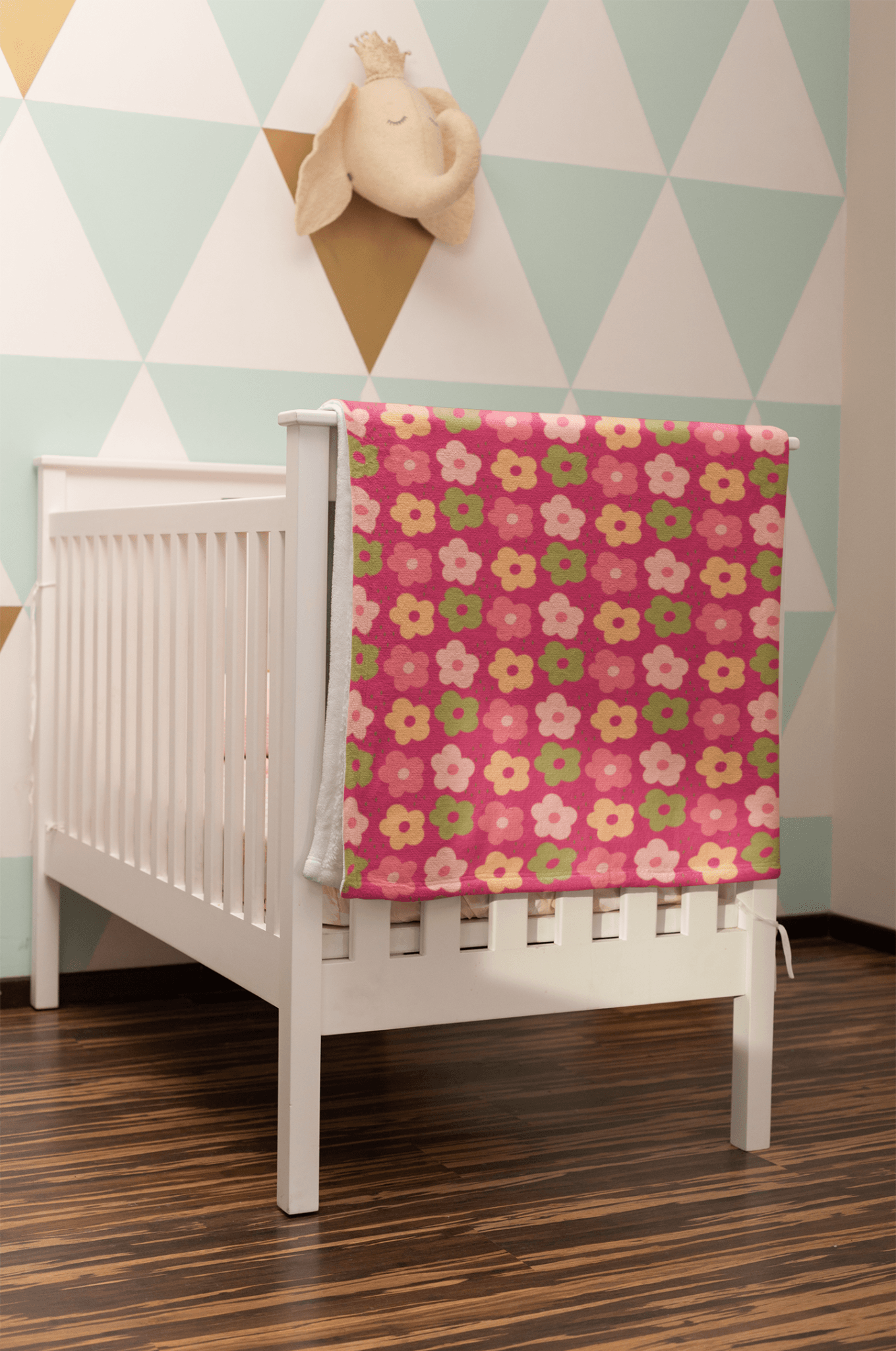 Cute Floral Design Minky Blankets - We Love Your Gift