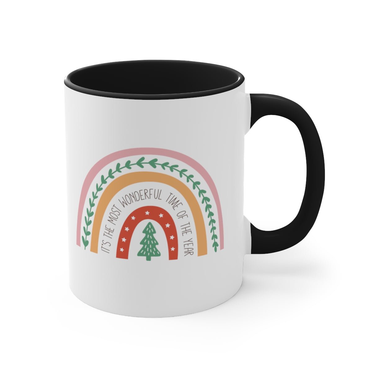 It's the Most Wonderful Time of the Year - Color Handled Funny Mug - We Love Your Gift