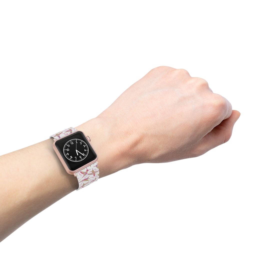 Pink Hummingbird Apple Watch Band - We Love Your Gift