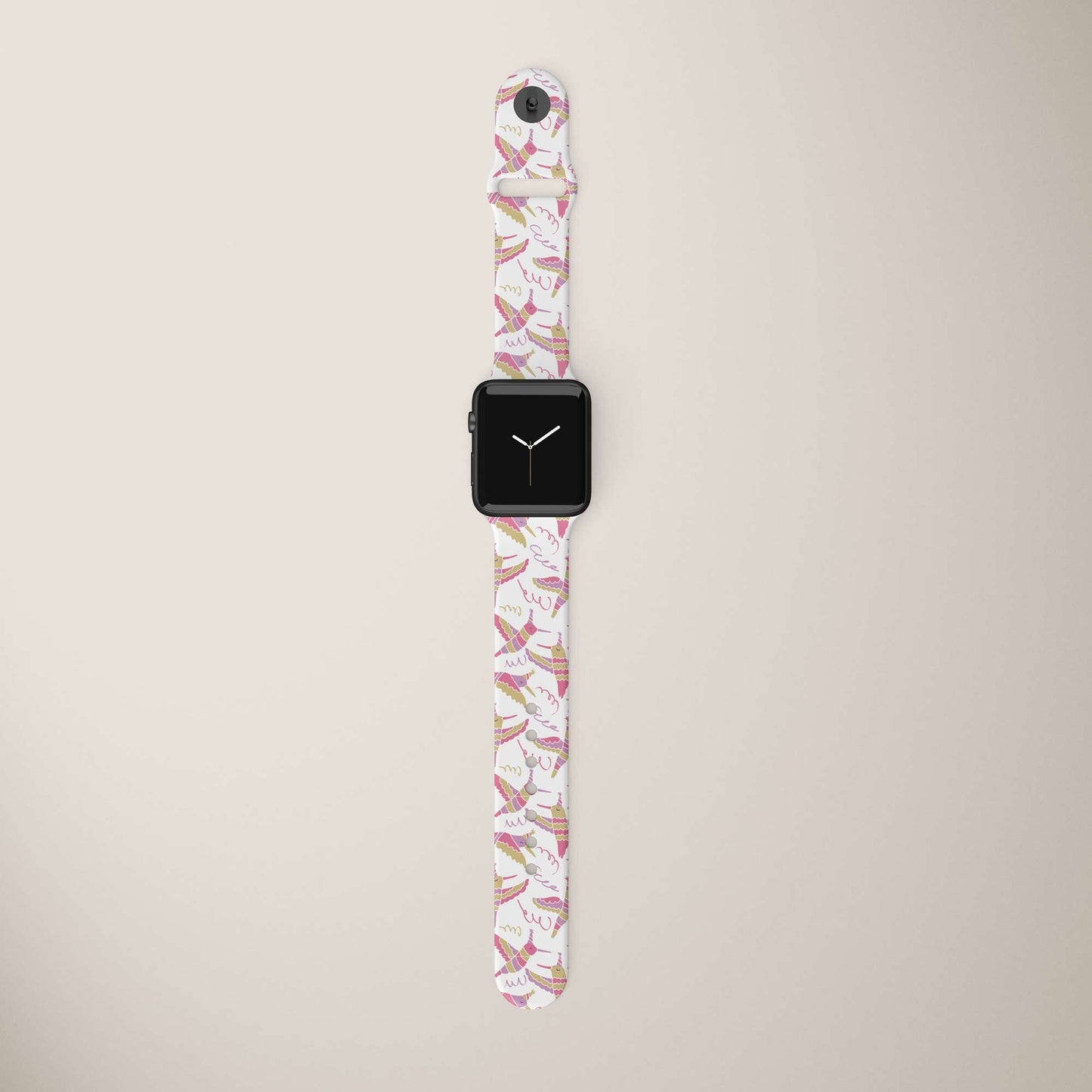 Pink Hummingbird Apple Watch Band - We Love Your Gift