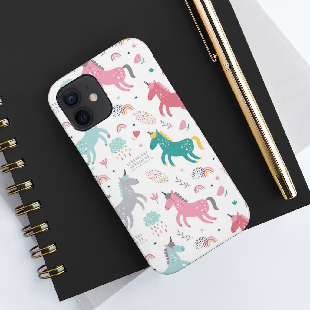 Rainbow Unicorn Tough Phone Case - Super-Cute & Impact Resistant for iPhones & Samsung - We Love Your Gift
