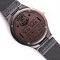 Stay Safe. I Need You Here With Me Dad Wooden Watch Unique Gift Idea for Fathers Day, Birthday, Christmas, & Anniversary - We Love Your Gift