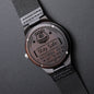 Stay Safe. I Need You Here With Me Dad Wooden Watch Unique Gift Idea for Fathers Day, Birthday, Christmas, & Anniversary - We Love Your Gift