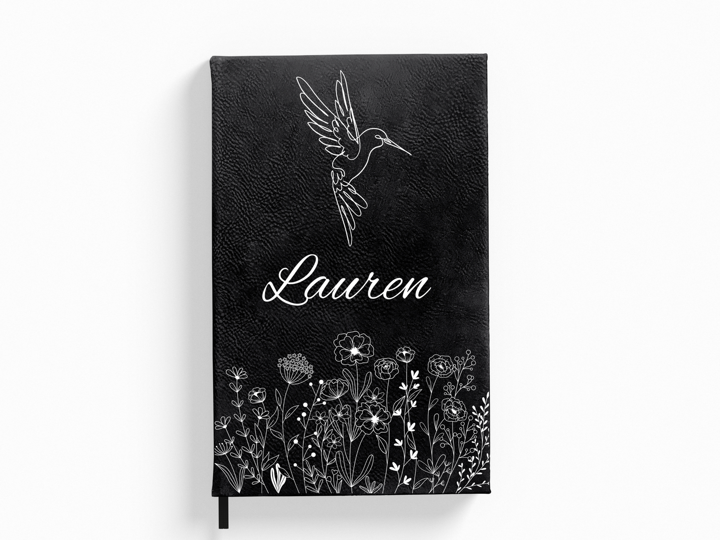 Personalized Variety of Flowers Journal