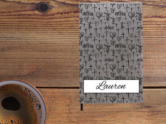 Personalized Faith Grateful Hearts Journal