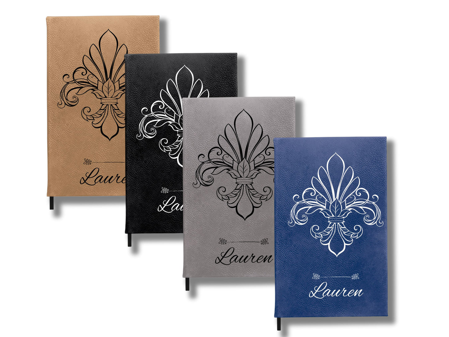 Personalized Flora Fleur-de-lis Journal