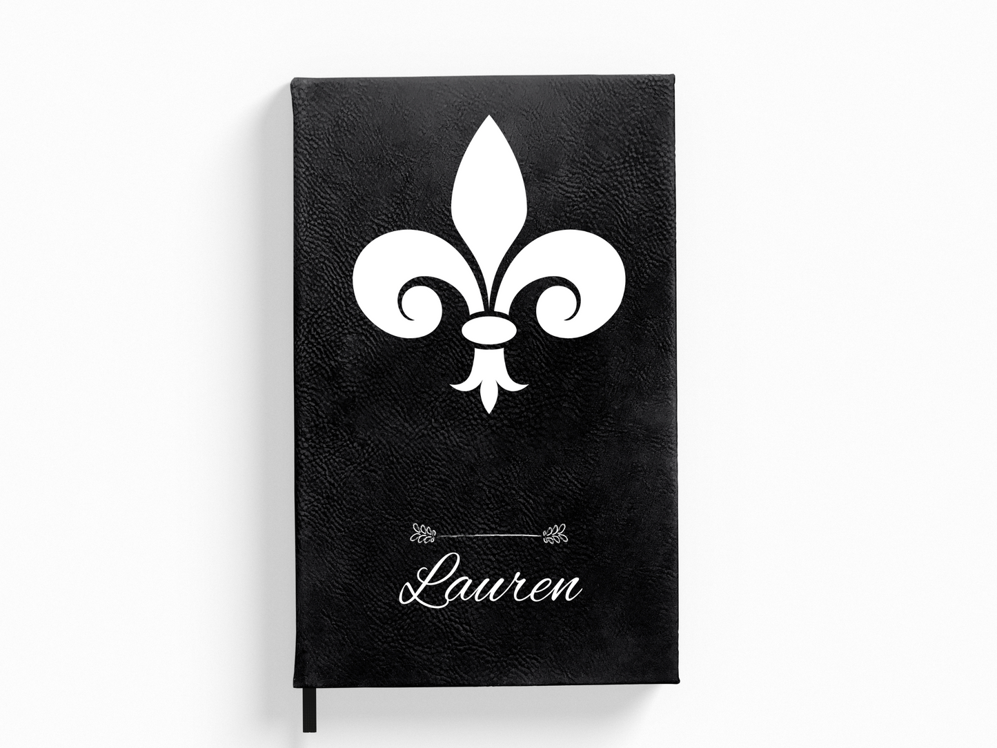 Personalized Fleur-de-lis Journal