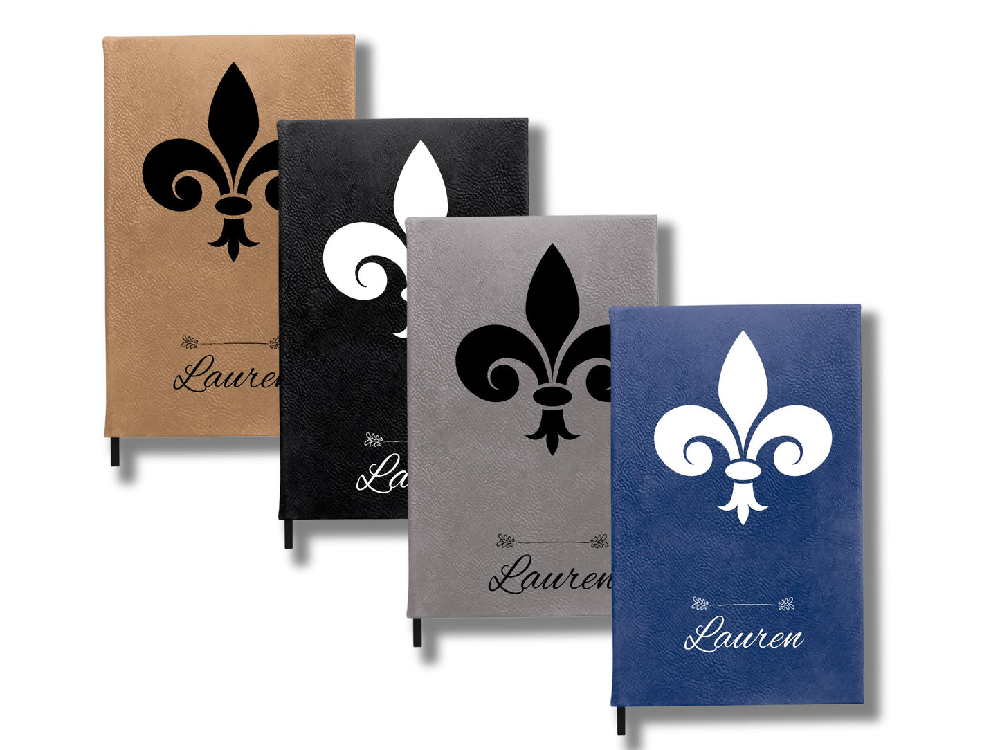 Personalized Fleur-de-lis Journal