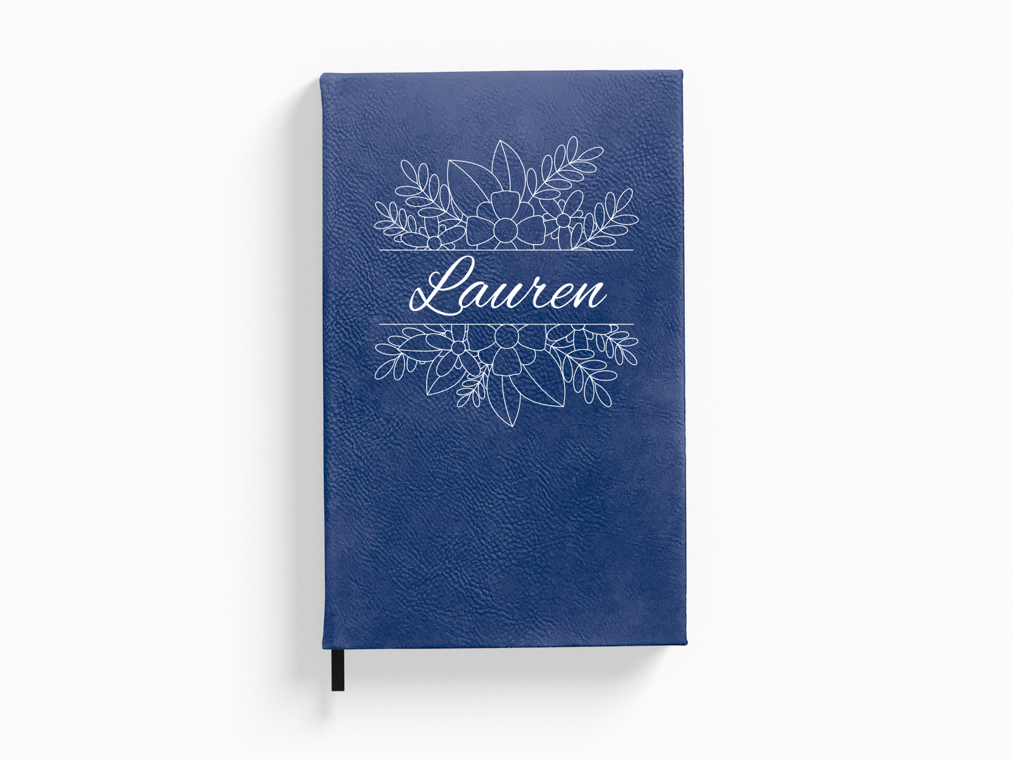 Personalized Botanical Floral Journal