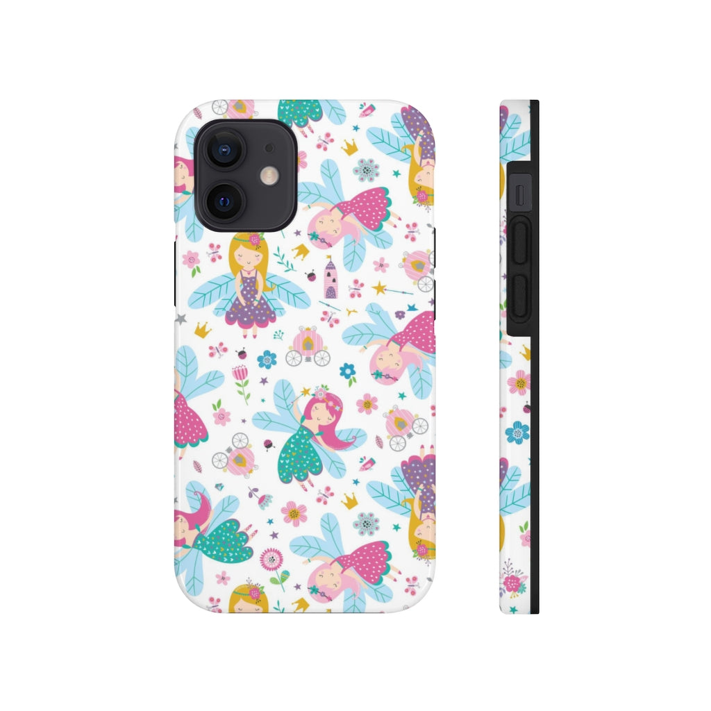 Colorful Fairies Tough Phone Case - Super-Cute & Impact Resistant for iPhones