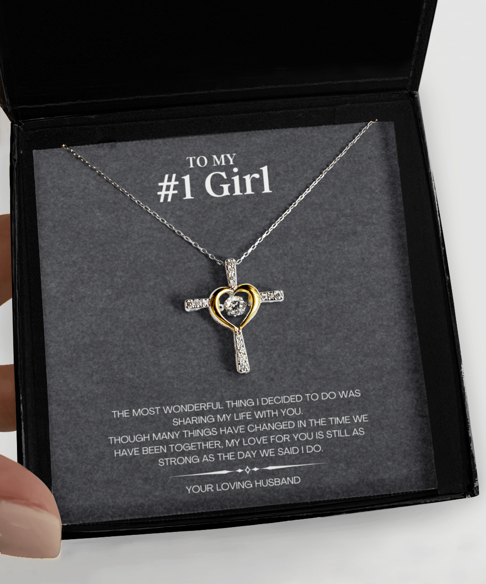 #1 Girl Gift Jewelry with Message Card - We Love Your Gift