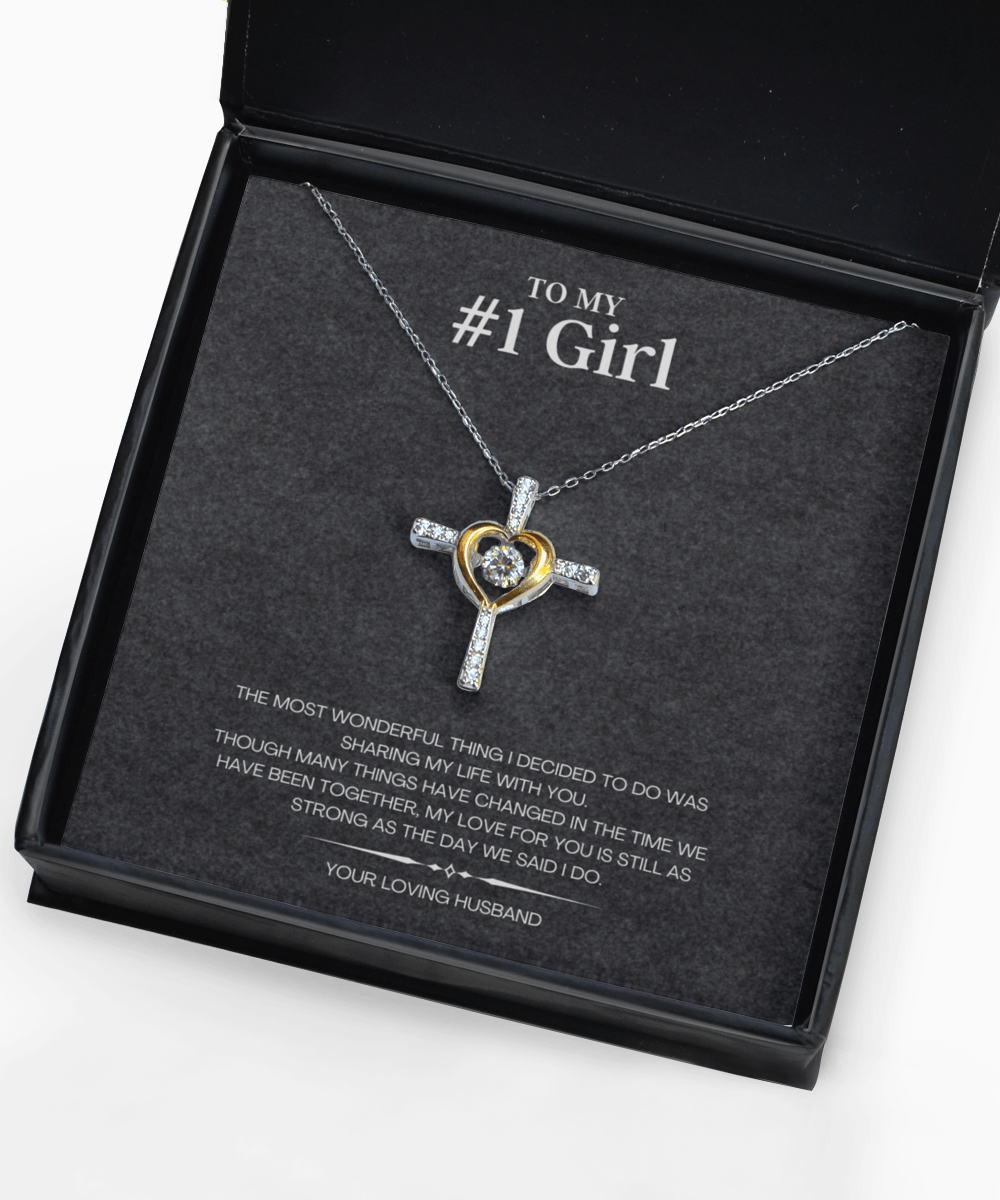 #1 Girl Gift Jewelry with Message Card - We Love Your Gift