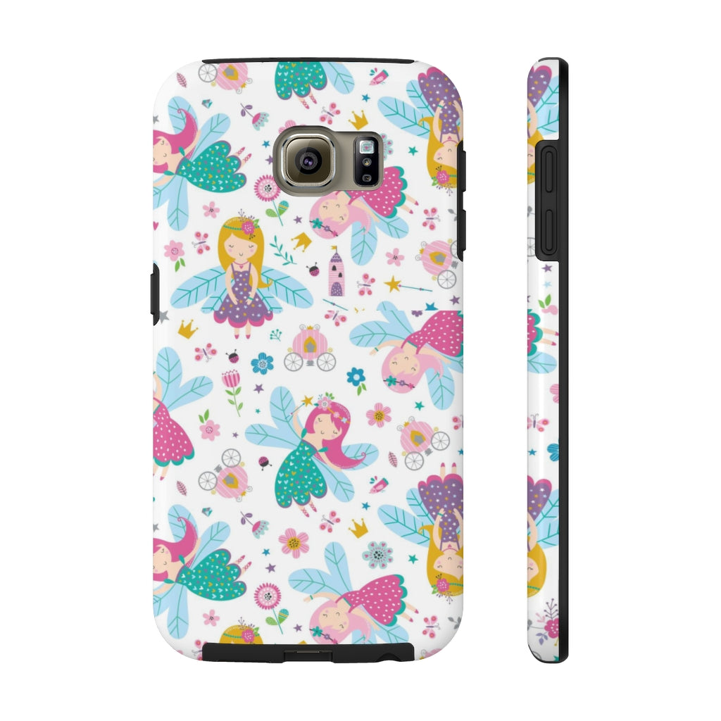 Colorful Fairies Tough Phone Case - Super-Cute & Impact Resistant for iPhones