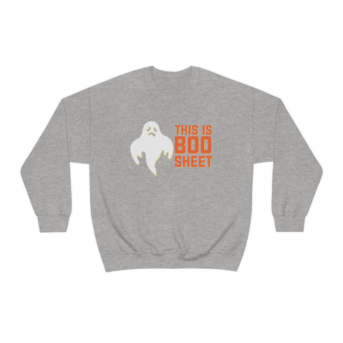 BOO Sheet Sweatshirt Print for Fall