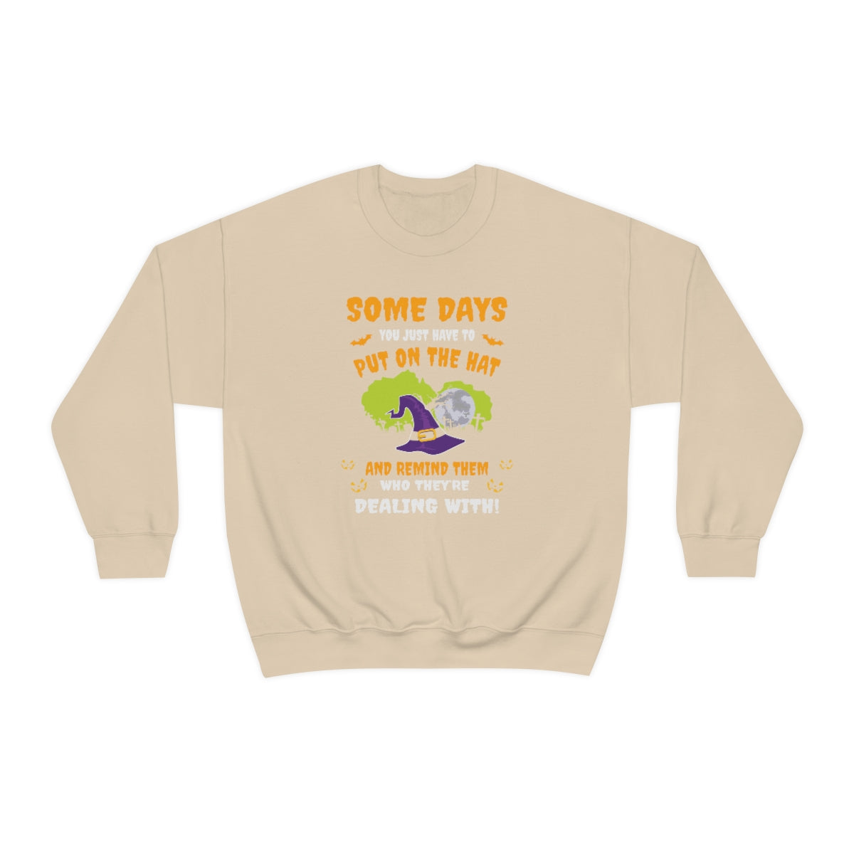 Somedays Punt on the Hat Sweatshirt Print for Halloween