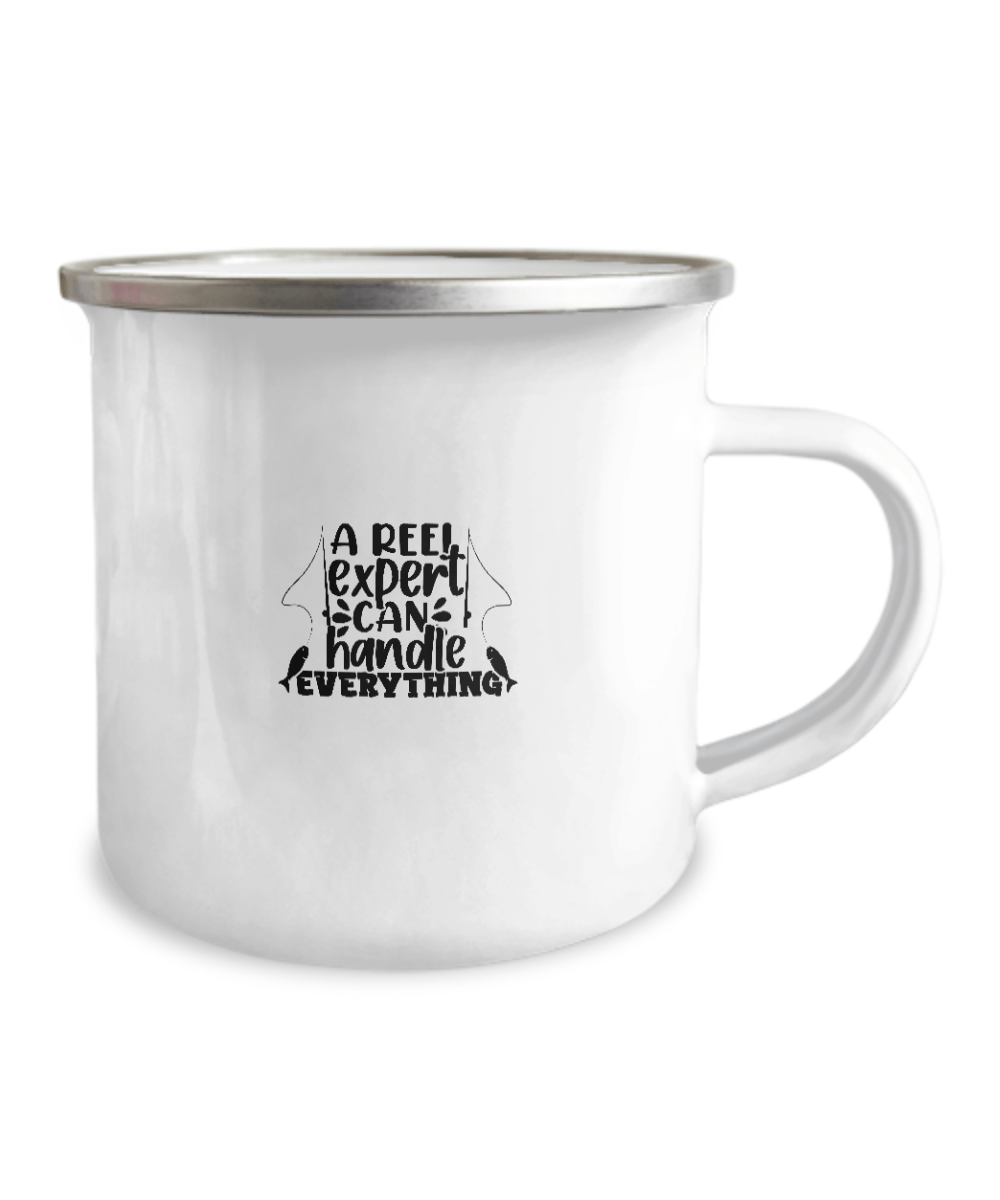 A Reel Expert Can Handle Everything Camper Mug - We Love Your Gift