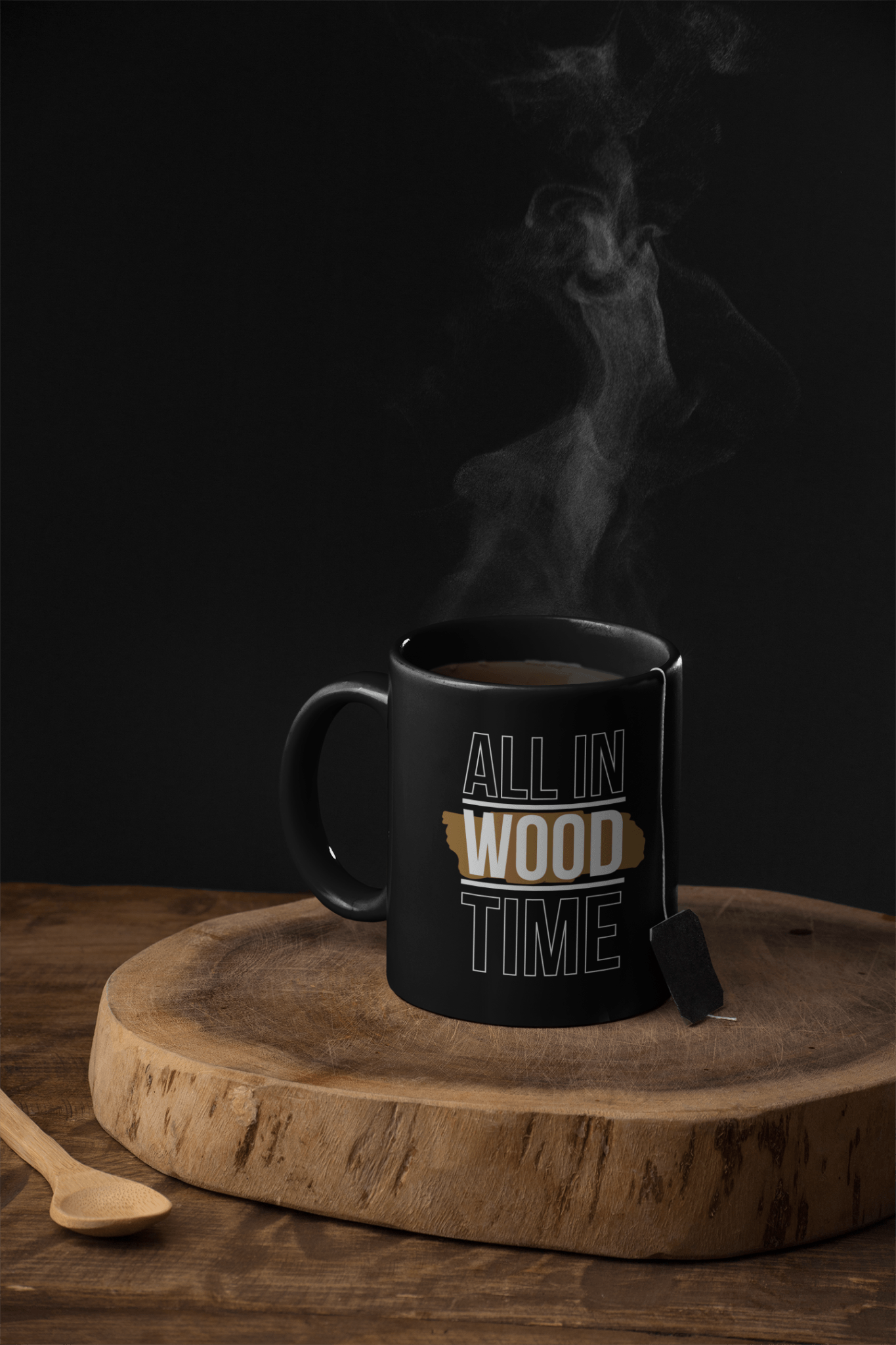 All In Wood Time Mug - We Love Your Gift