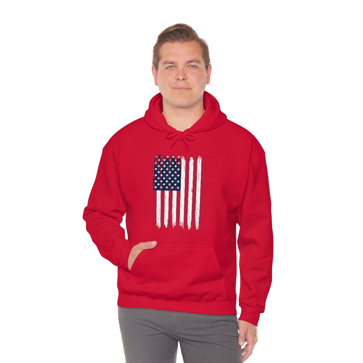 American Flag Patriotic 4th of July Independence Day Hoodie - We Love Your Gift