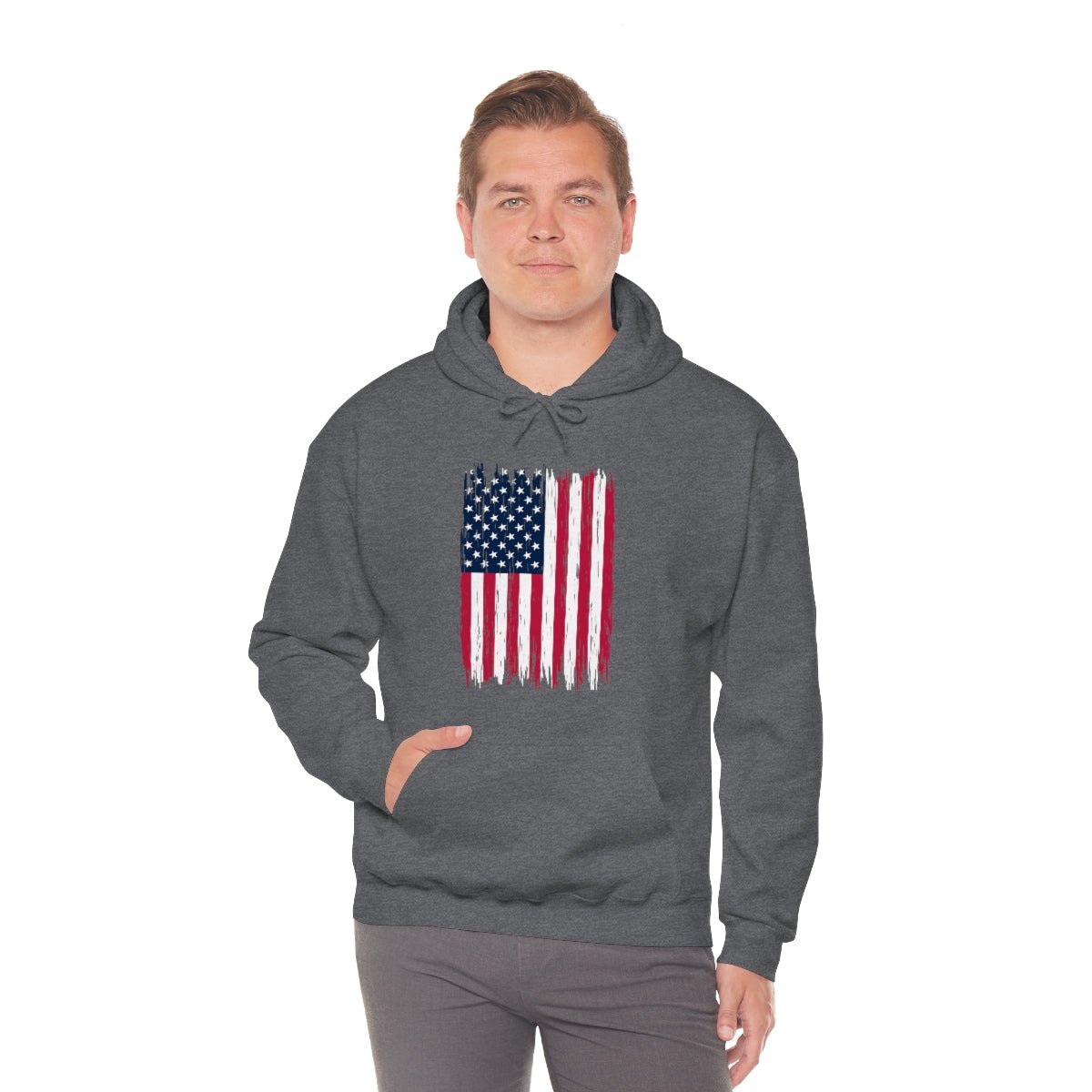 American Flag Patriotic 4th of July Independence Day Hoodie - We Love Your Gift