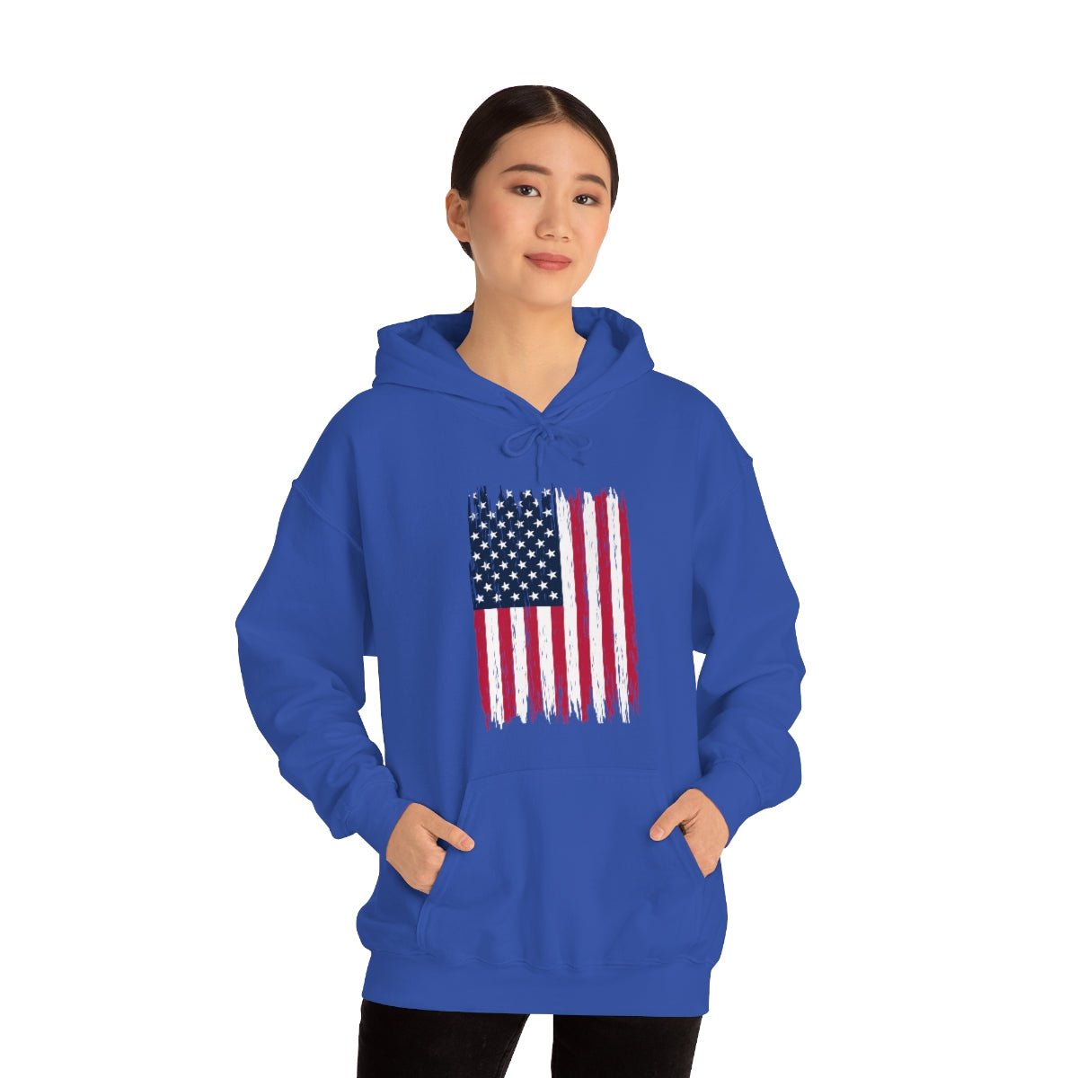 American Flag Patriotic 4th of July Independence Day Hoodie - We Love Your Gift