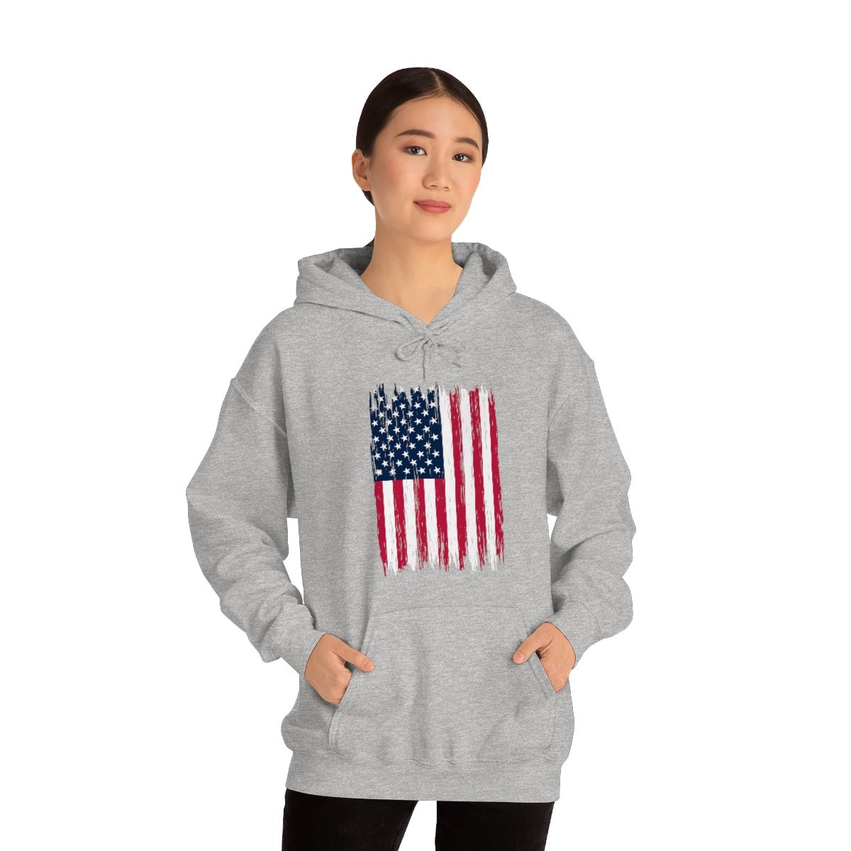 American Flag Patriotic 4th of July Independence Day Hoodie - We Love Your Gift