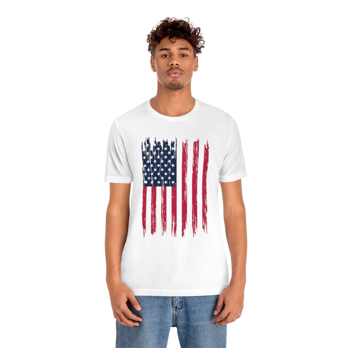 American Flag Patriotic 4th of July Independence Day Tshirt - We Love Your Gift