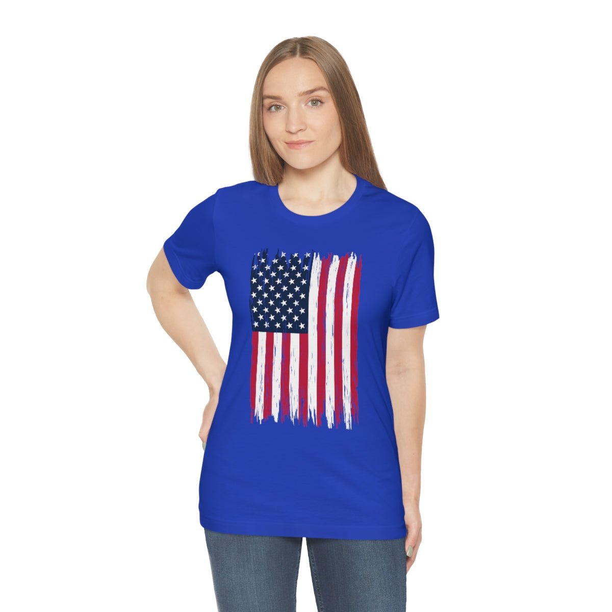 American Flag Patriotic 4th of July Independence Day Tshirt - We Love Your Gift