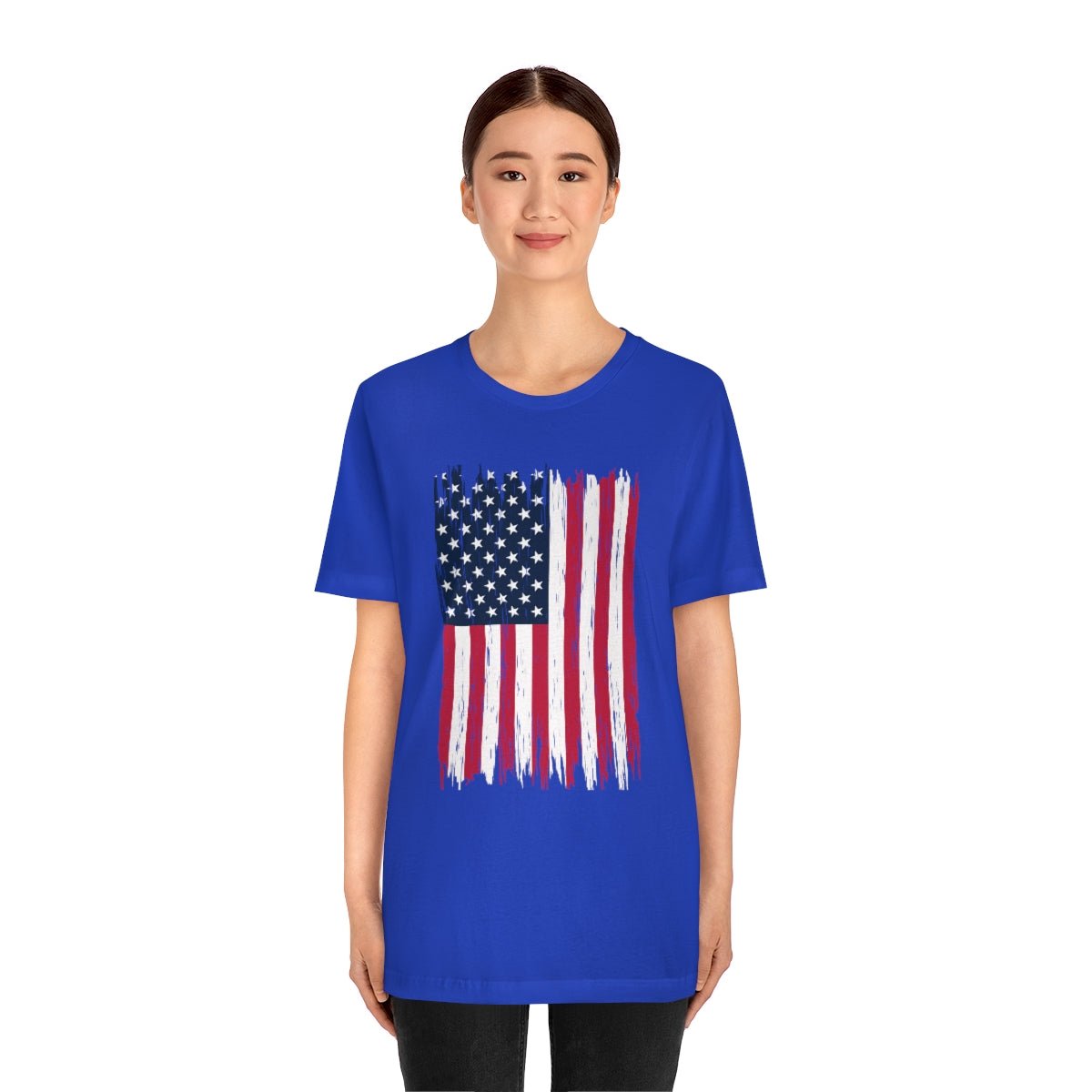 American Flag Patriotic 4th of July Independence Day Tshirt - We Love Your Gift