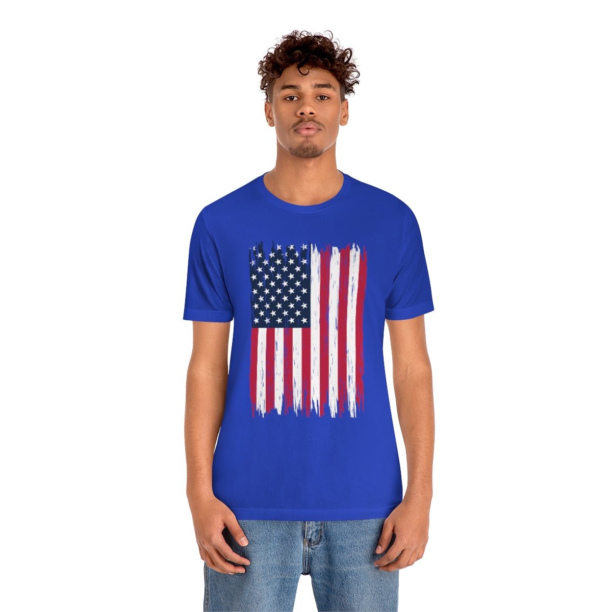 American Flag Patriotic 4th of July Independence Day Tshirt - We Love Your Gift