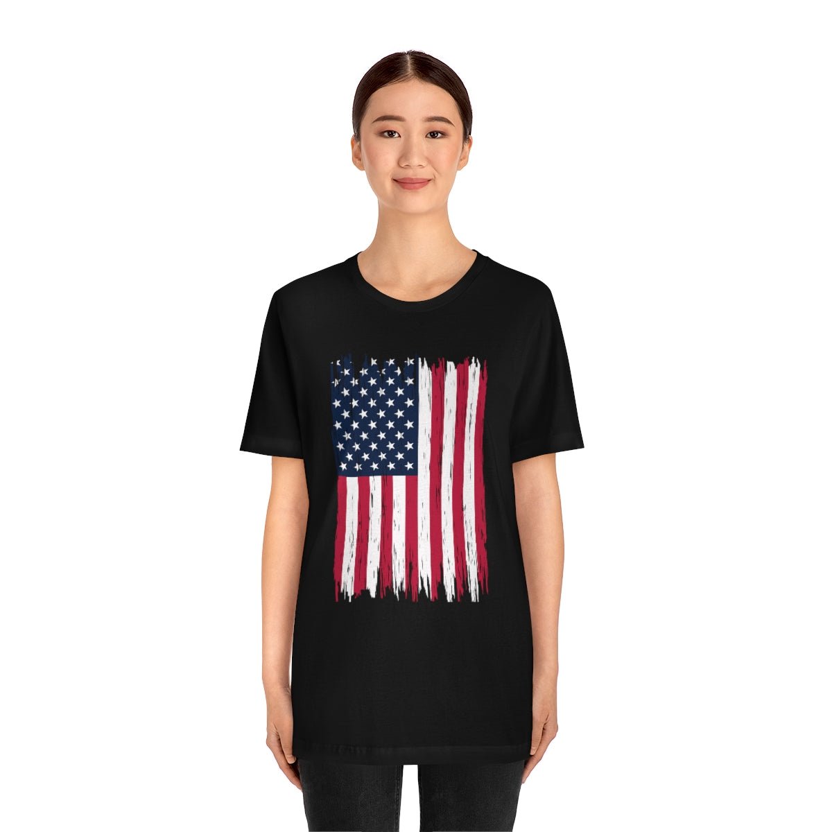 American Flag Patriotic 4th of July Independence Day Tshirt - We Love Your Gift