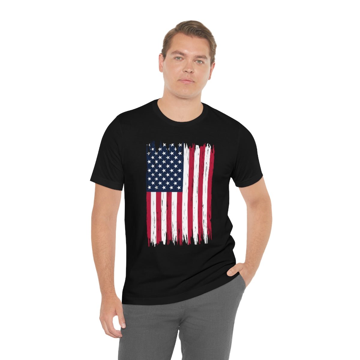 American Flag Patriotic 4th of July Independence Day Tshirt - We Love Your Gift