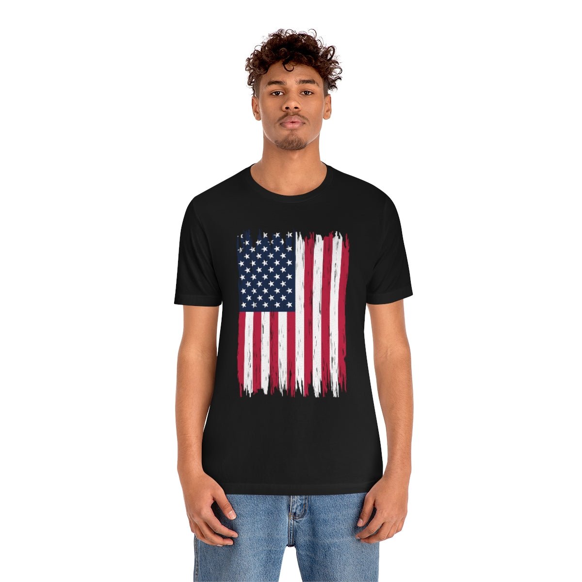 American Flag Patriotic 4th of July Independence Day Tshirt - We Love Your Gift