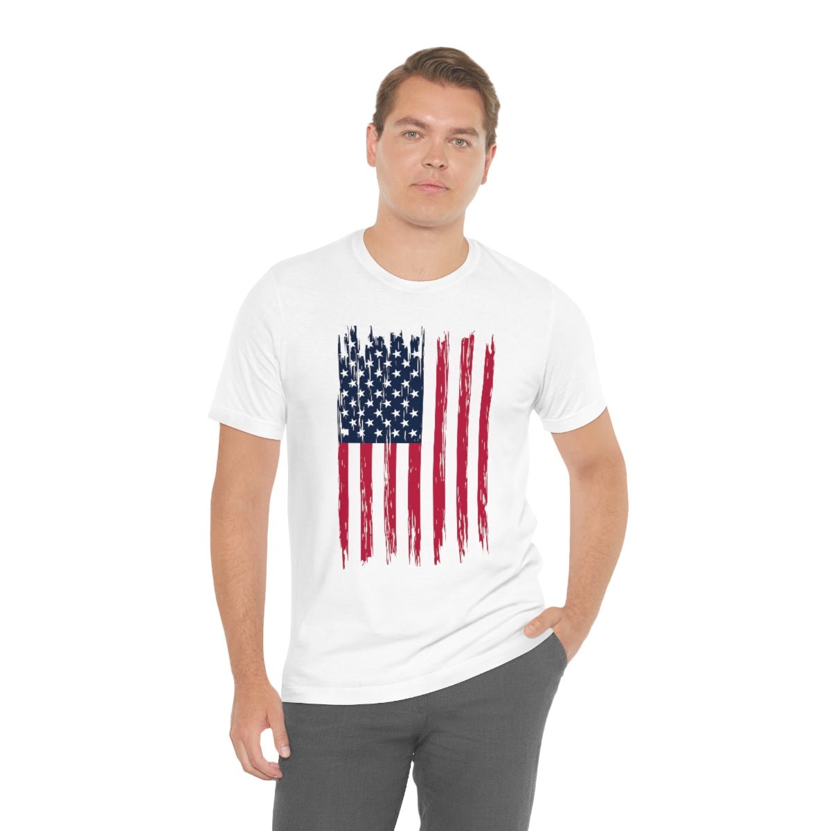 American Flag Patriotic 4th of July Independence Day Tshirt - We Love Your Gift