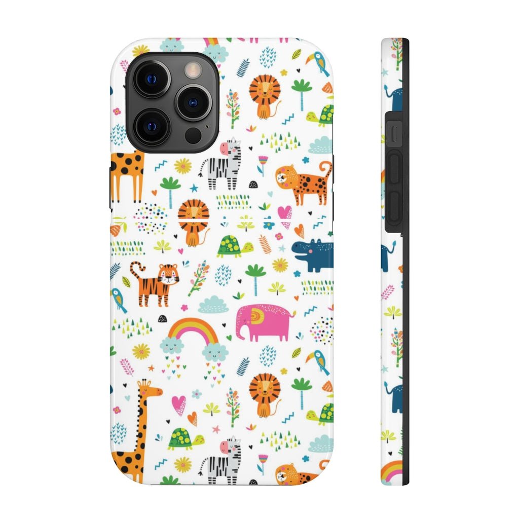 Animal Kingdom Tough Phone Case - Super-Cute & Impact Resistant for iPhones & Samsung - We Love Your Gift