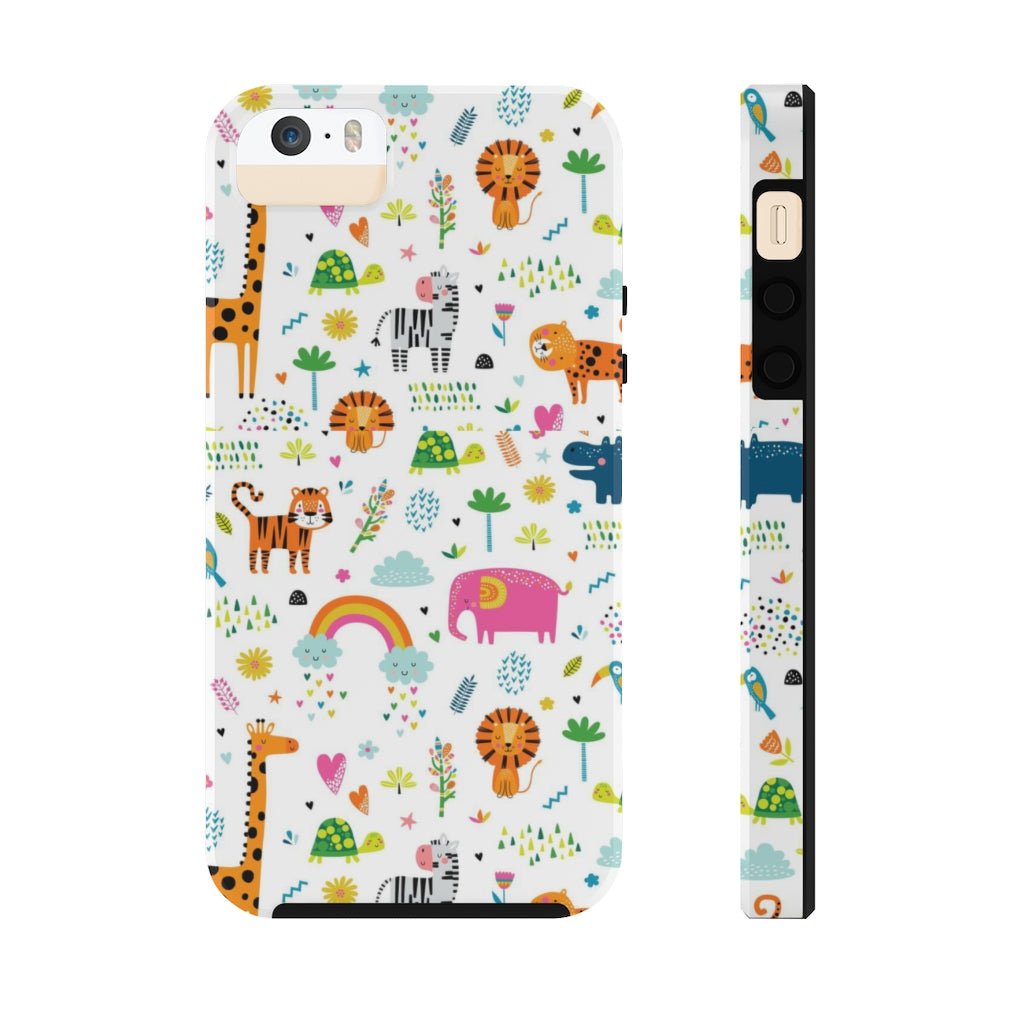 Animal Kingdom Tough Phone Case - Super-Cute & Impact Resistant for iPhones & Samsung - We Love Your Gift