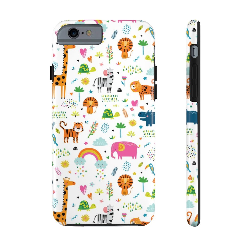 Animal Kingdom Tough Phone Case - Super-Cute & Impact Resistant for iPhones & Samsung - We Love Your Gift