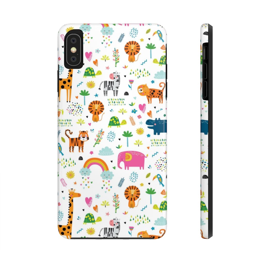 Animal Kingdom Tough Phone Case - Super-Cute & Impact Resistant for iPhones & Samsung - We Love Your Gift