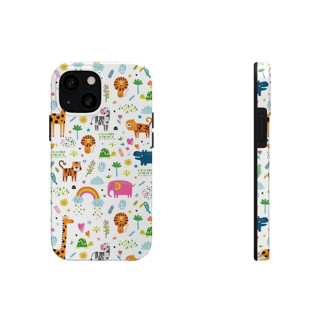 Animal Kingdom Tough Phone Case - Super-Cute & Impact Resistant for iPhones & Samsung - We Love Your Gift