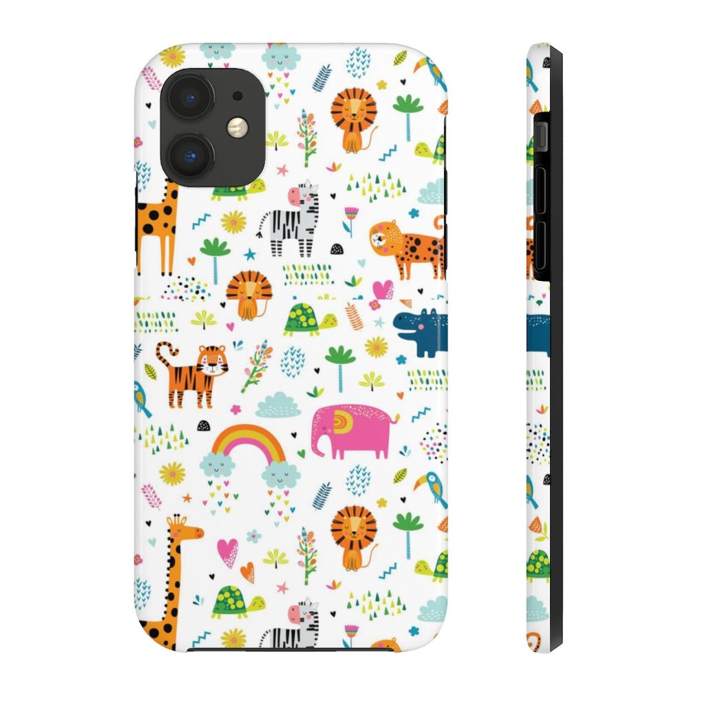 Animal Kingdom Tough Phone Case - Super-Cute & Impact Resistant for iPhones & Samsung - We Love Your Gift