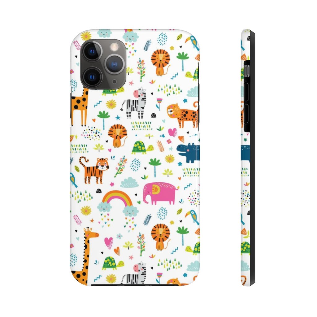 Animal Kingdom Tough Phone Case - Super-Cute & Impact Resistant for iPhones & Samsung - We Love Your Gift