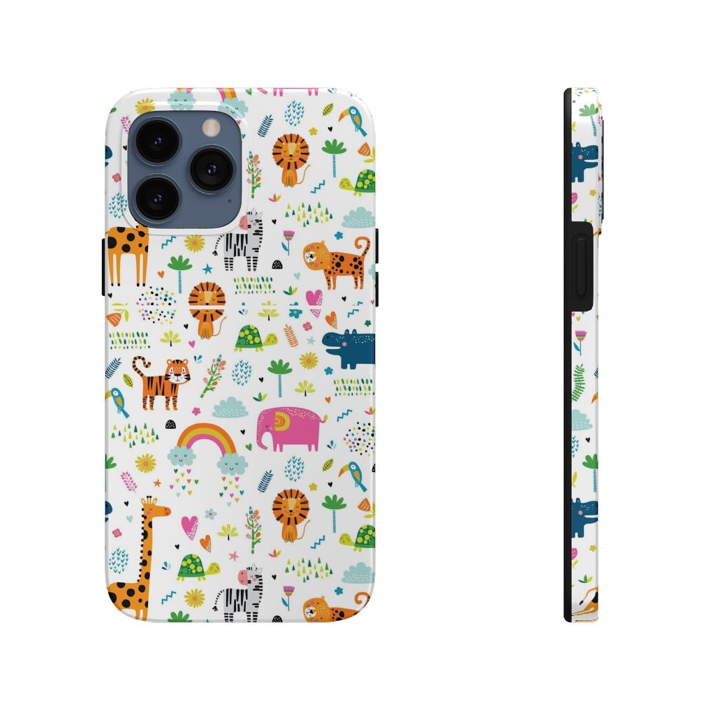 Animal Kingdom Tough Phone Case - Super-Cute & Impact Resistant for iPhones & Samsung - We Love Your Gift