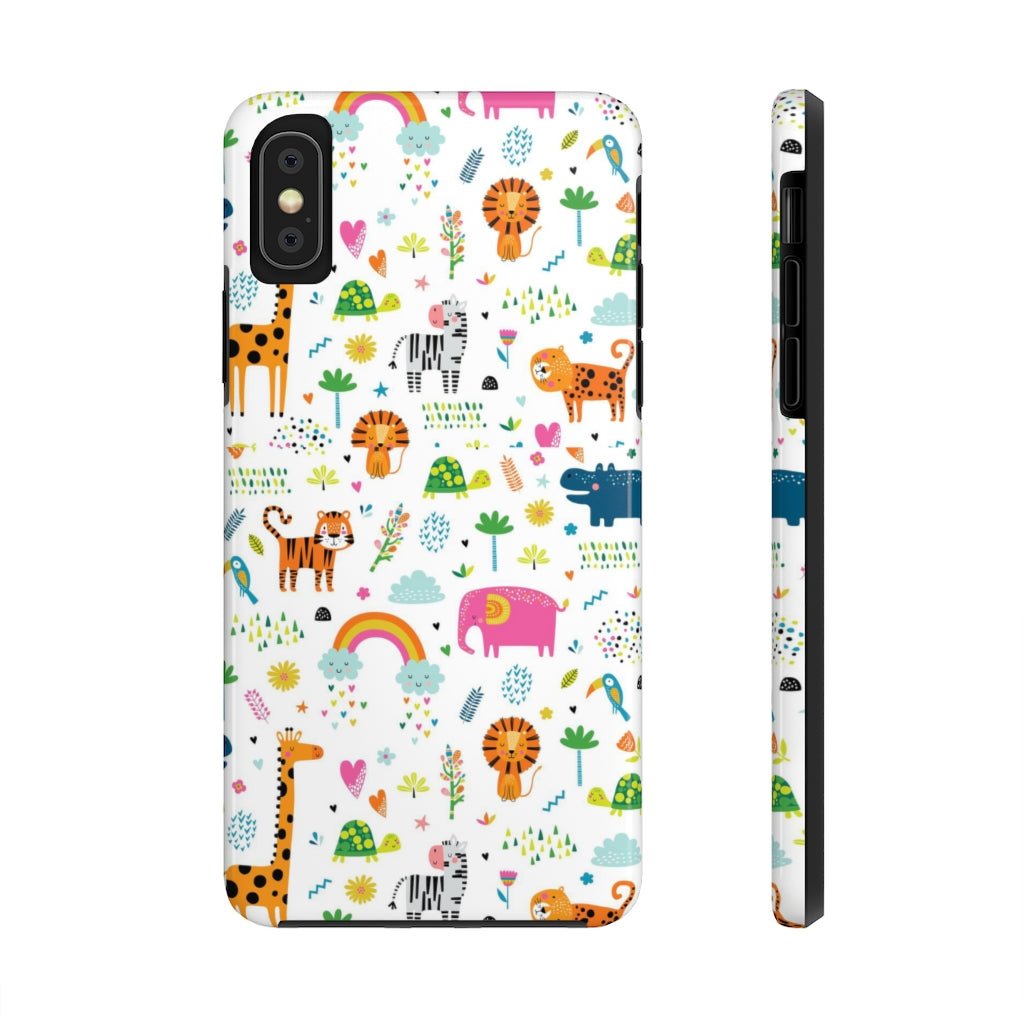 Animal Kingdom Tough Phone Case - Super-Cute & Impact Resistant for iPhones & Samsung - We Love Your Gift