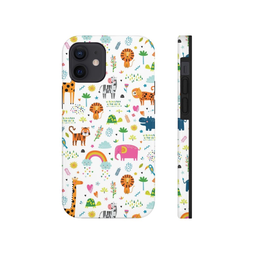 Animal Kingdom Tough Phone Case - Super-Cute & Impact Resistant for iPhones & Samsung - We Love Your Gift