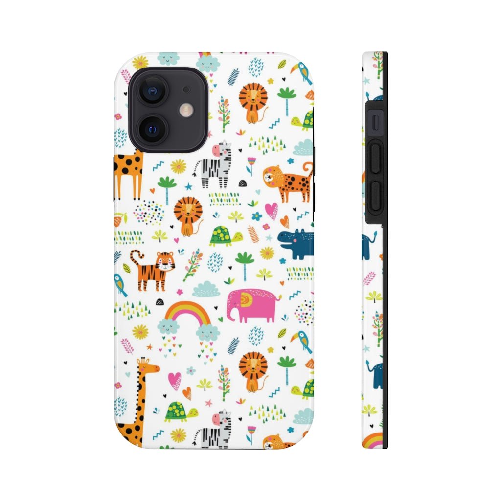 Animal Kingdom Tough Phone Case - Super-Cute & Impact Resistant for iPhones & Samsung - We Love Your Gift