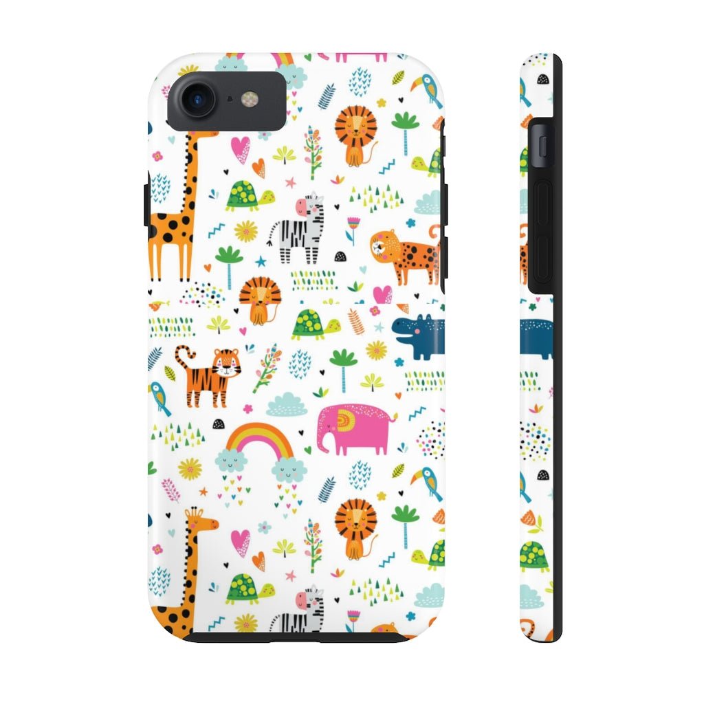 Animal Kingdom Tough Phone Case - Super-Cute & Impact Resistant for iPhones & Samsung - We Love Your Gift